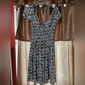 Black and white printed dress by OC OC size 8